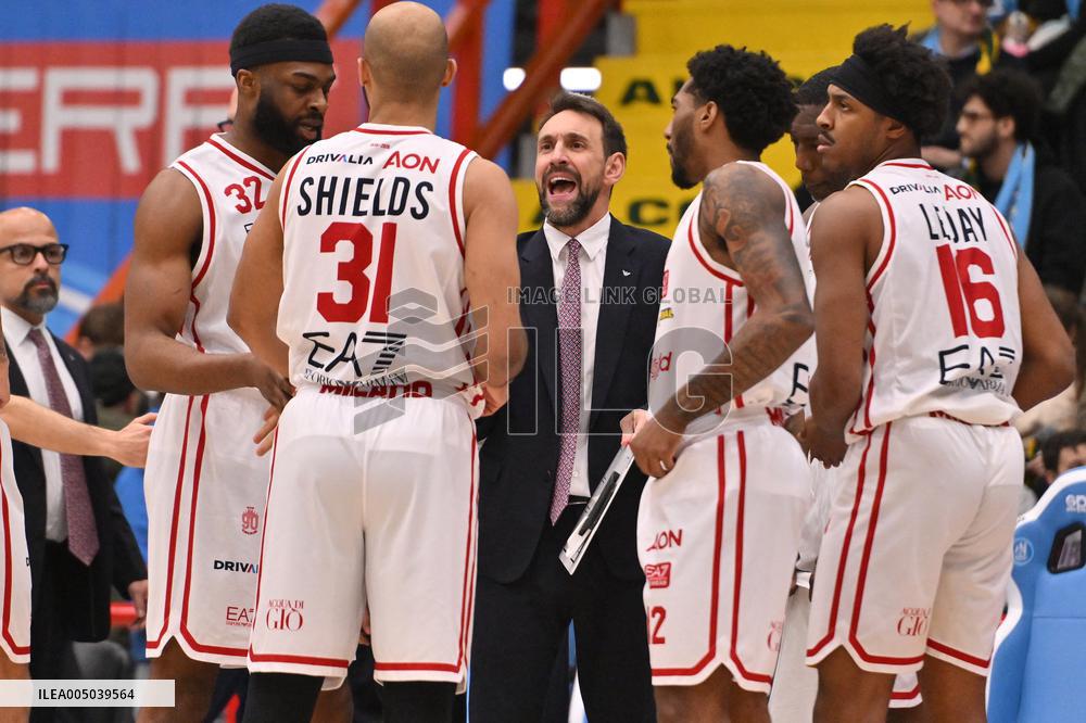 BASKET - Serie A - Napoli Basketball vs EA7 Emporio Armani Milano