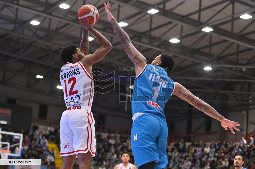 BASKET - Serie A - Napoli Basketball vs EA7 Emporio Armani Milano