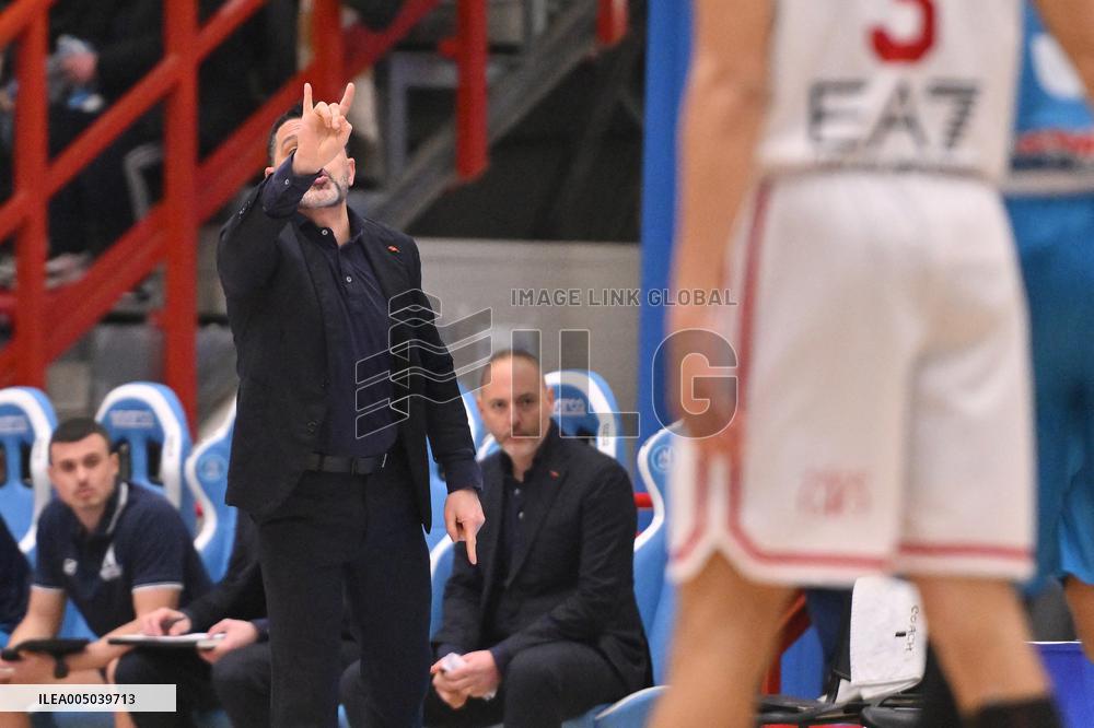 BASKET - Serie A - Napoli Basketball vs EA7 Emporio Armani Milano