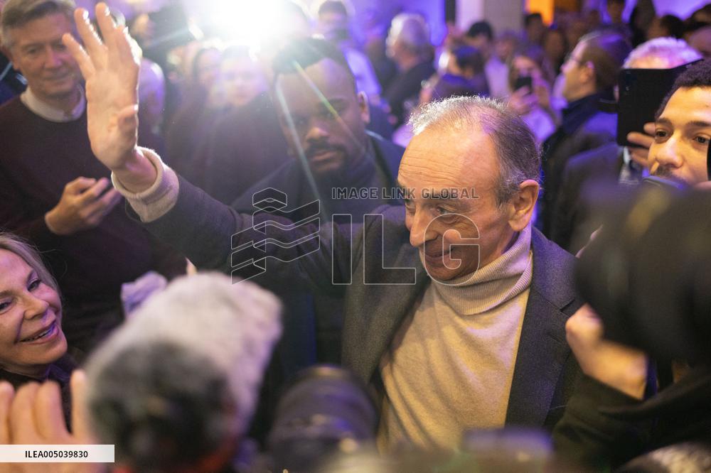 Campaign Launch of Far Right Candidate Sarah Knafo - Paris