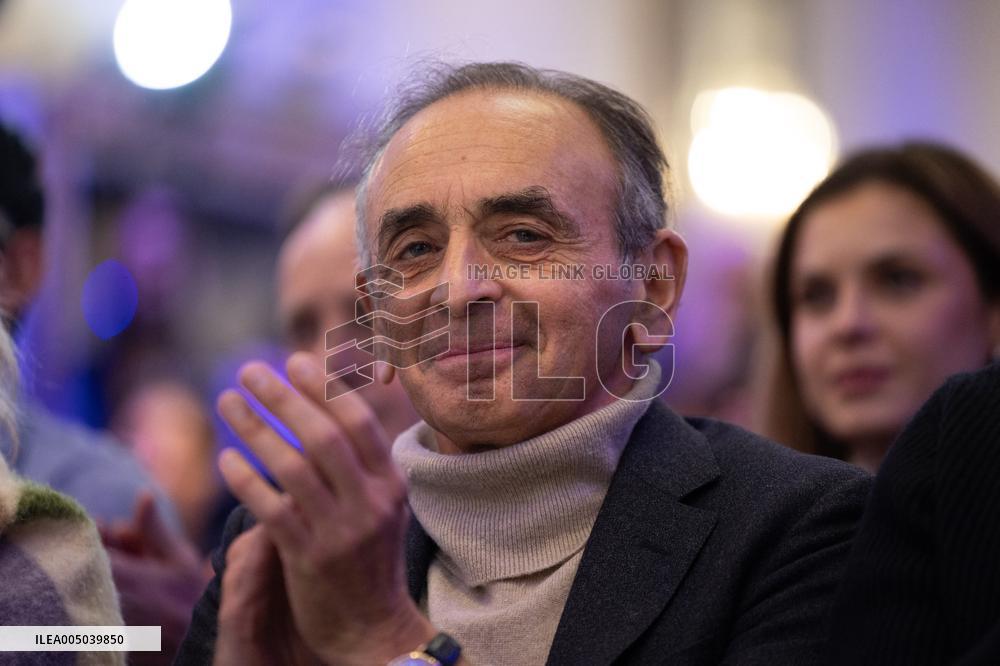 Campaign Launch of Far Right Candidate Sarah Knafo - Paris