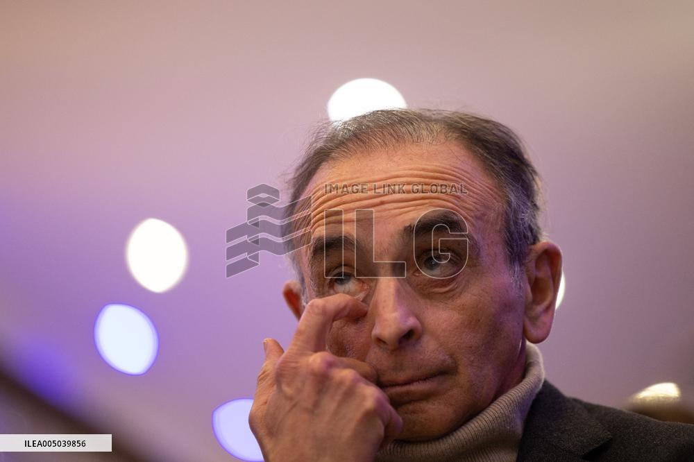 Campaign Launch of Far Right Candidate Sarah Knafo - Paris