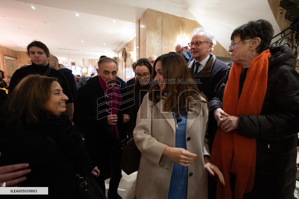 Campaign Launch of Far Right Candidate Sarah Knafo - Paris