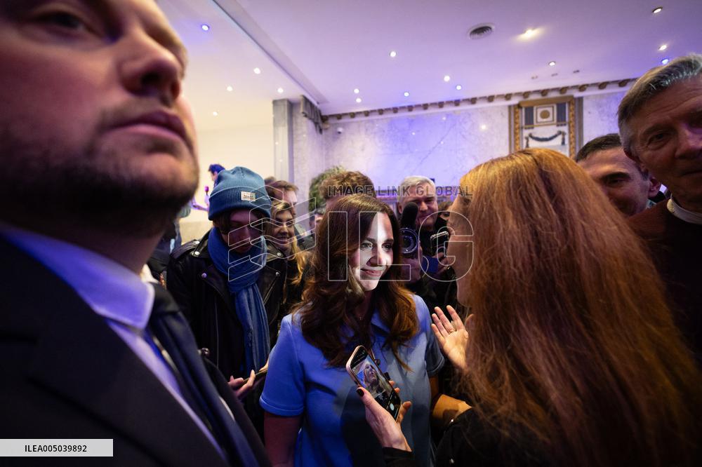 Campaign Launch of Far Right Candidate Sarah Knafo - Paris