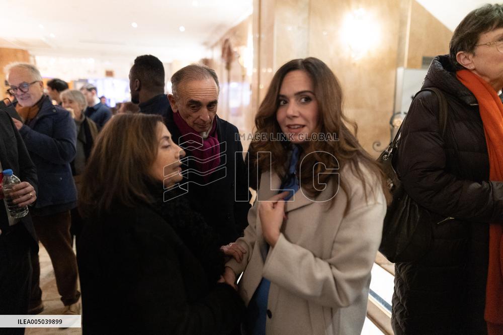 Campaign Launch of Far Right Candidate Sarah Knafo - Paris