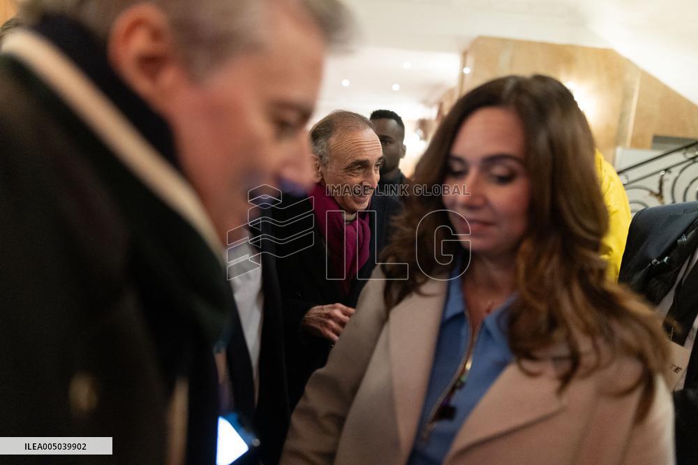 Campaign Launch of Far Right Candidate Sarah Knafo - Paris