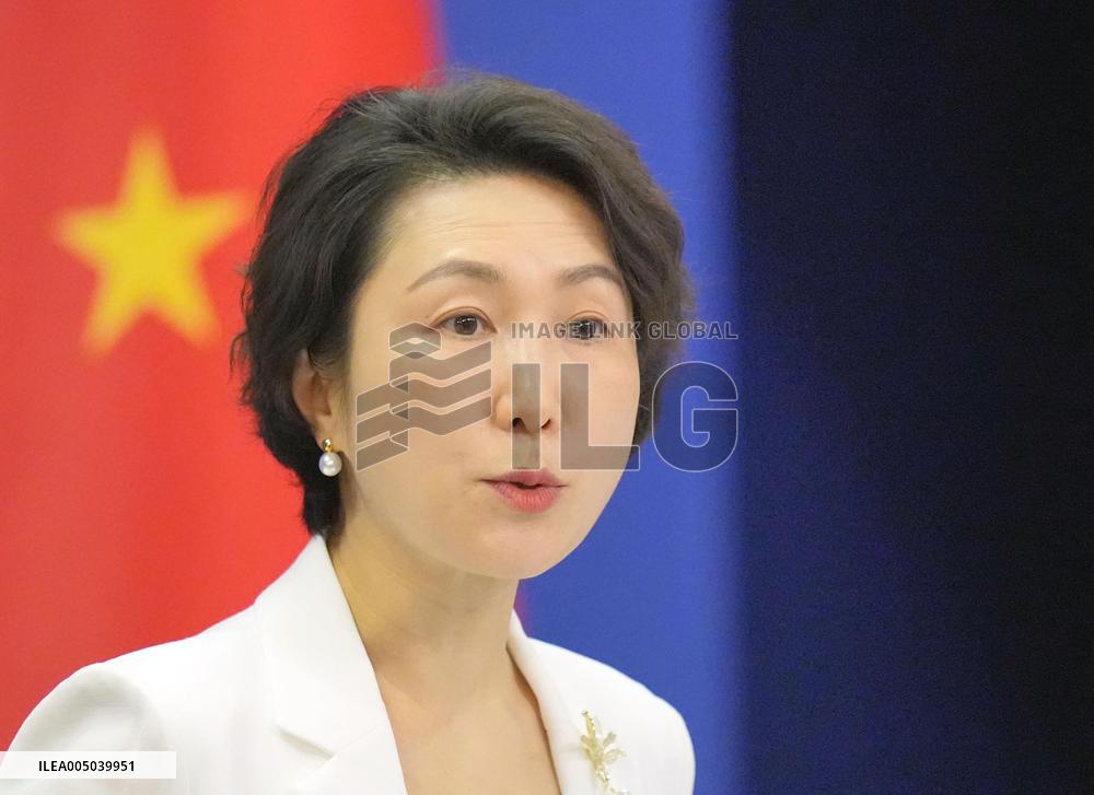 Chinese Foreign Ministry spokeswoman Mao Ning