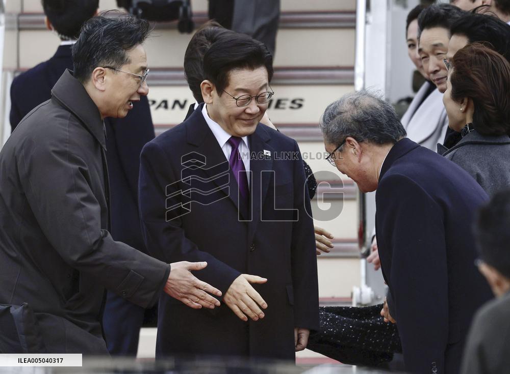 S. Korean President Lee in Japan