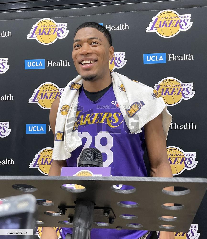 Basketball: Lakers' Hachimura