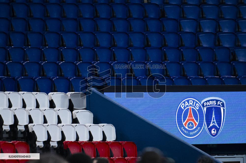 French Cup - PSG v Paris FC - Illustration