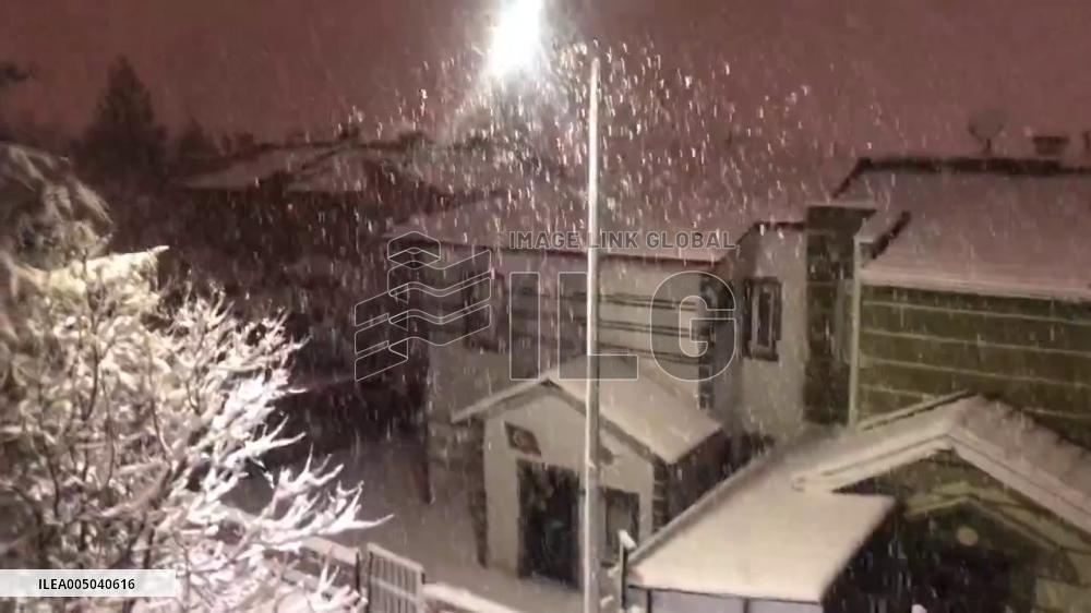 Turkey: Severe Cold Wave Brings Snow Across Country, Forcing School Closures 2