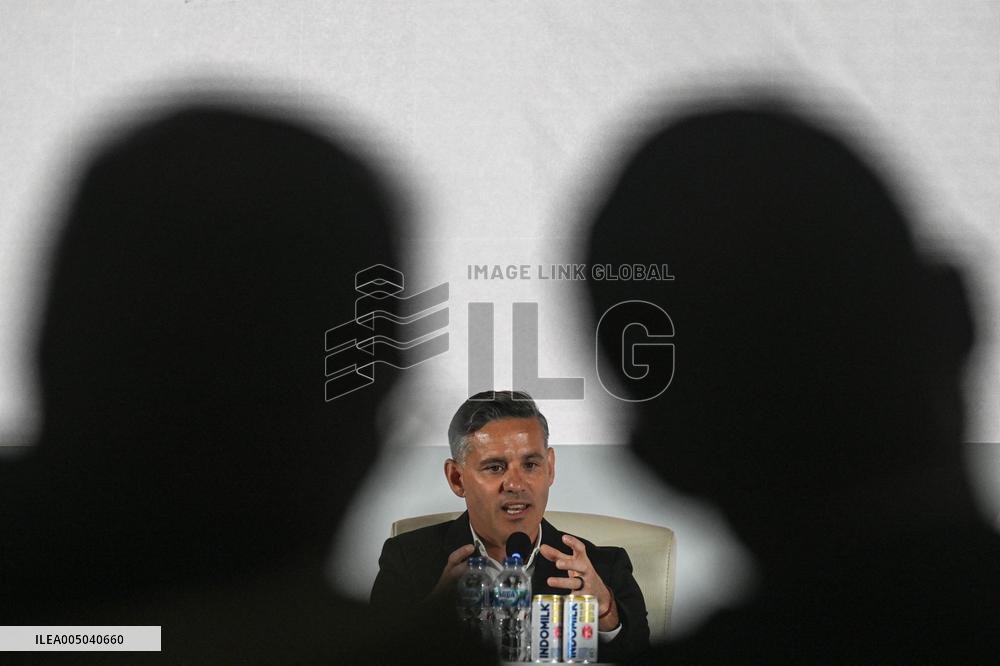 Introducing John Herdman as New Coach of The Indonesian Team - Jakarta