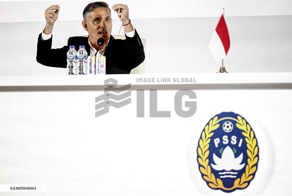 Introducing John Herdman as New Coach of The Indonesian Team - Jakarta