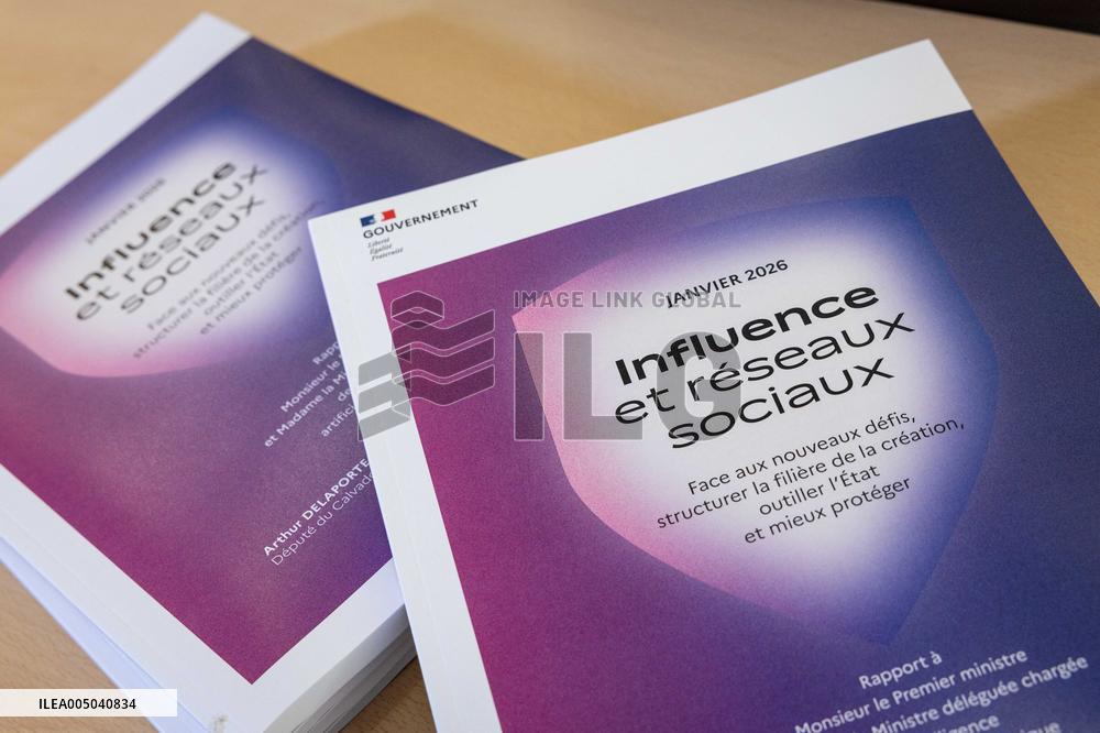 Submission of the report "Influence and Social Networks" to the government - Paris AJ