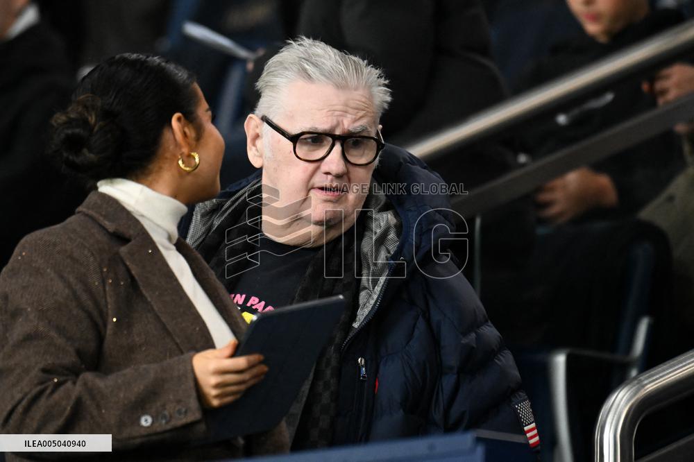 Celebs At PSG vs Paris FC Match - Paris