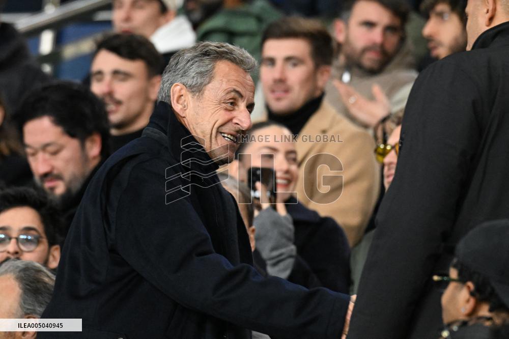 Celebs At PSG vs Paris FC Match - Paris