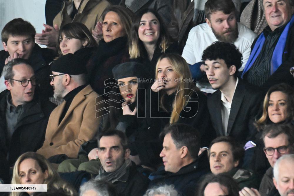 Celebs At PSG vs Paris FC Match - Paris