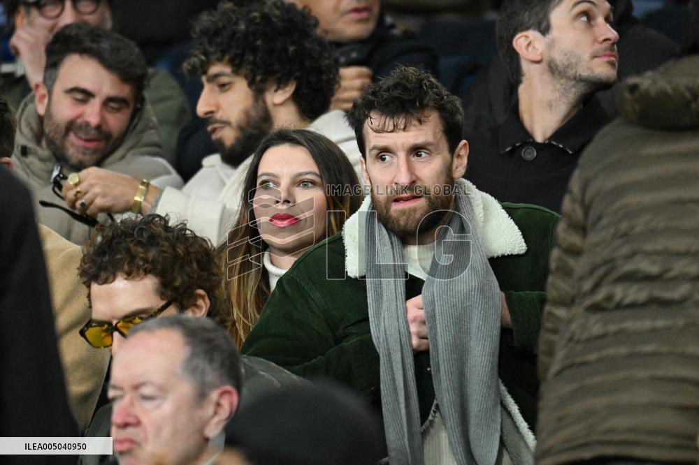 Celebs At PSG vs Paris FC Match - Paris