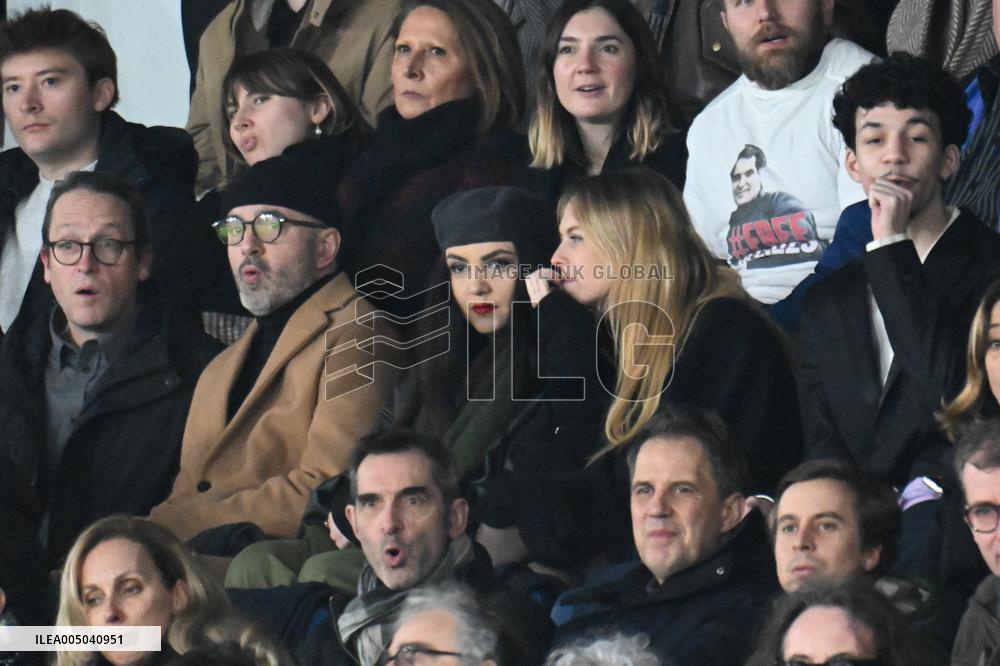 Celebs At PSG vs Paris FC Match - Paris