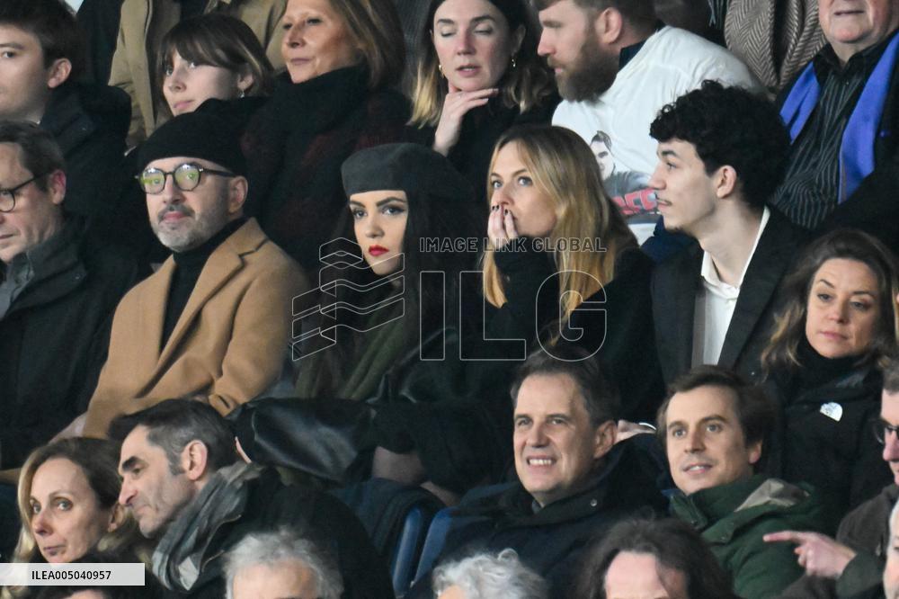 Celebs At PSG vs Paris FC Match - Paris