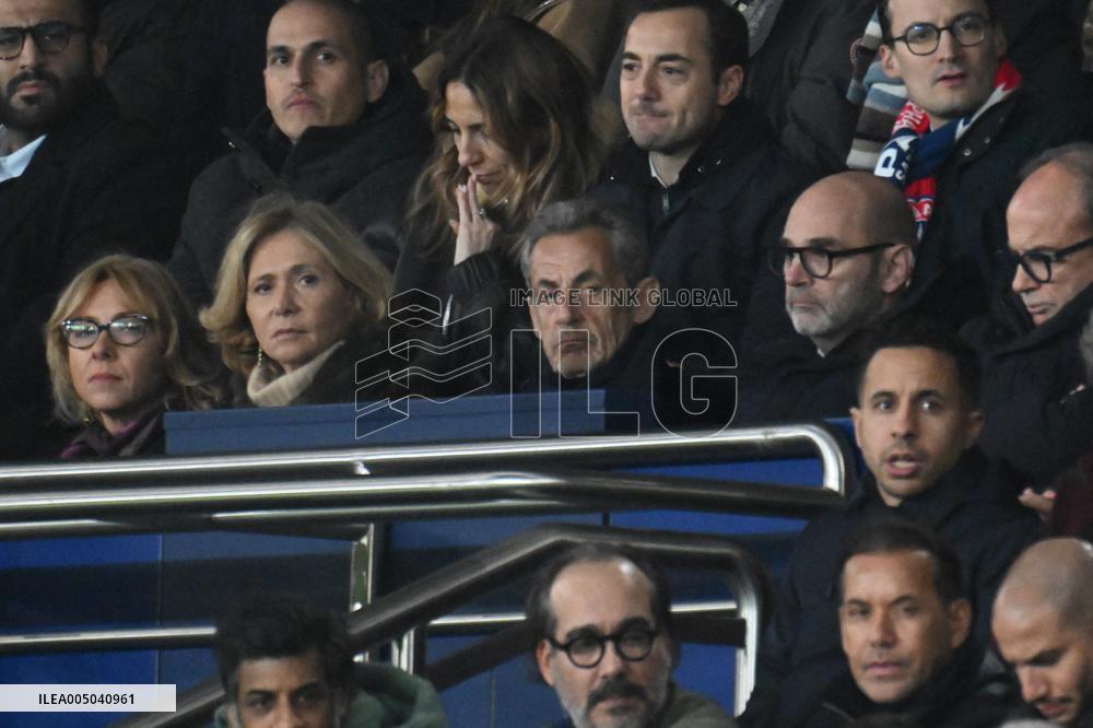 Celebs At PSG vs Paris FC Match - Paris