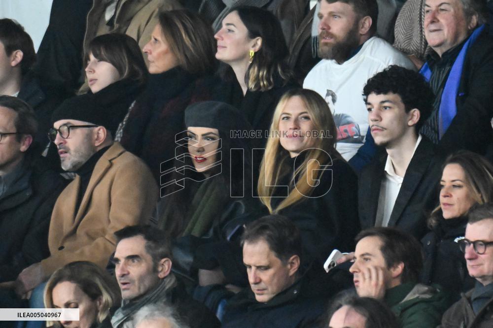Celebs At PSG vs Paris FC Match - Paris