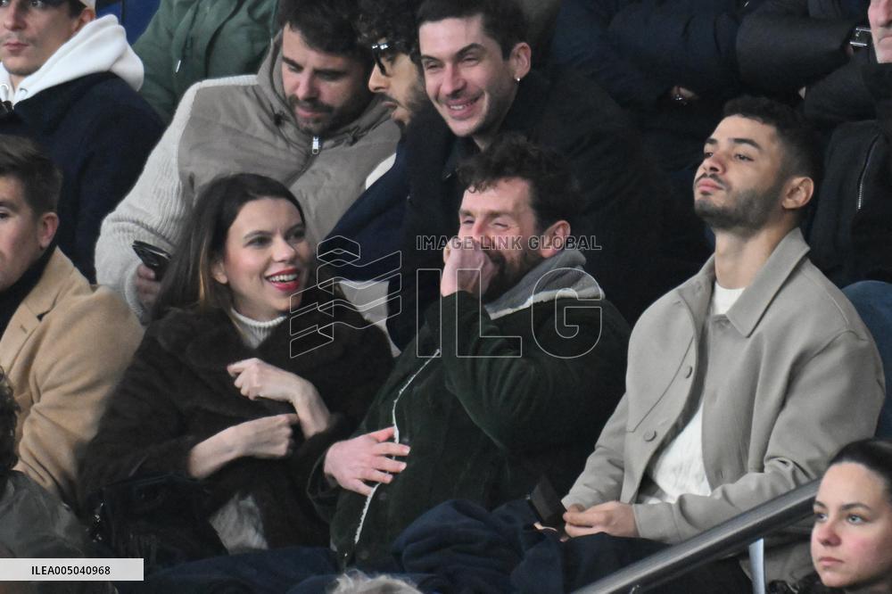 Celebs At PSG vs Paris FC Match - Paris