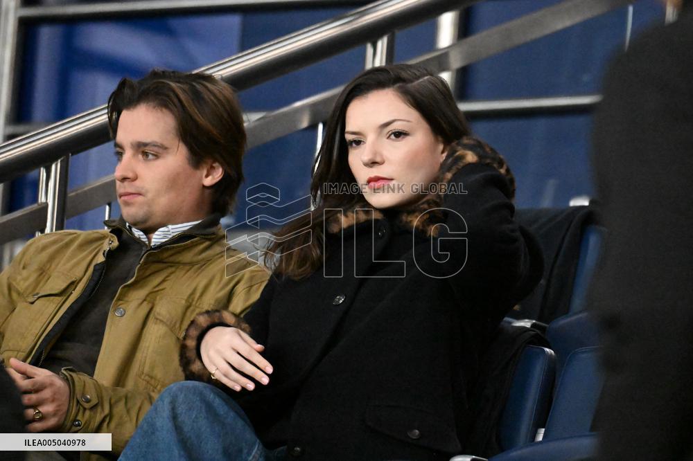 Celebs At PSG vs Paris FC Match - Paris