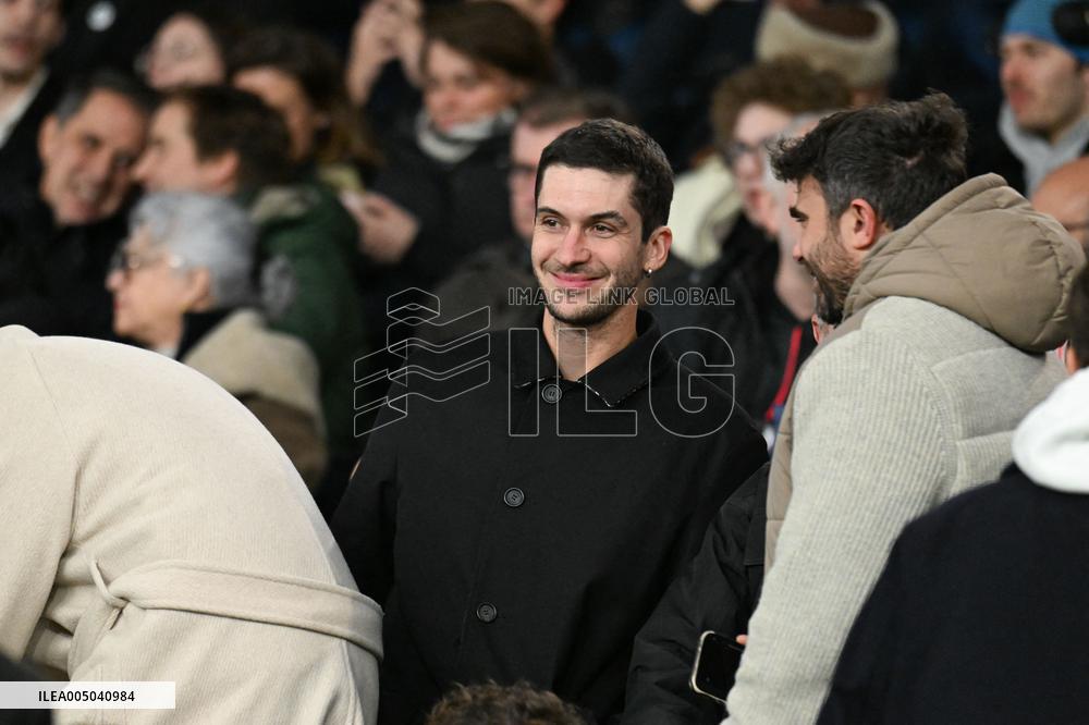 Celebs At PSG vs Paris FC Match - Paris