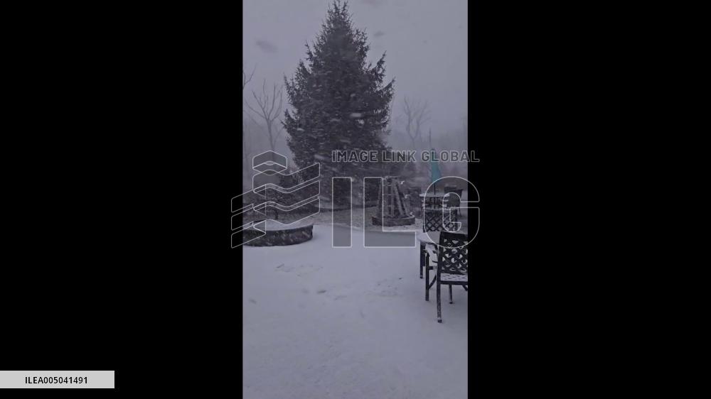 US: Snow Squalls Prompt Alerts in Northern New Jersey