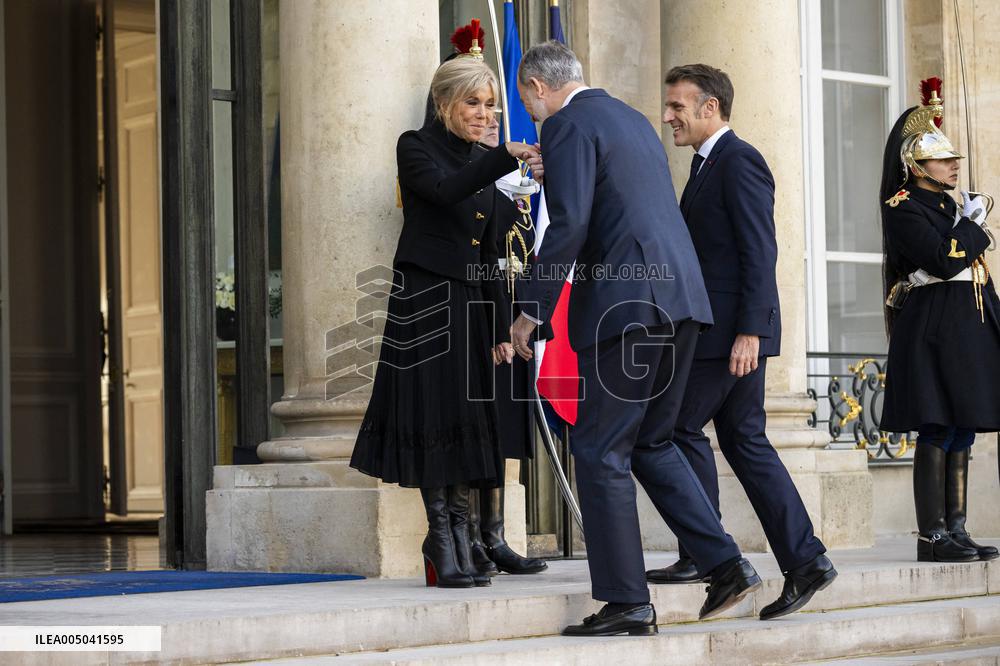 President Macron Welcomes King Felipe - Paris