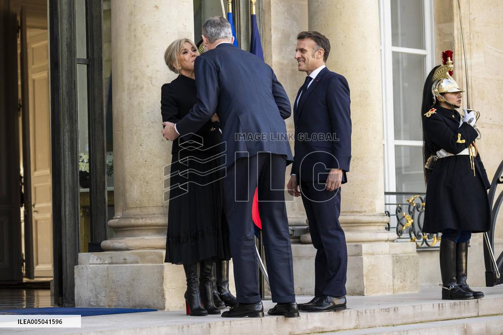 President Macron Welcomes King Felipe - Paris