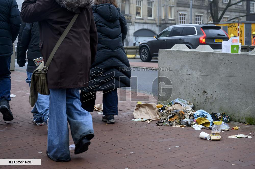 Litter Remains Persistent Problem in Amsterdam - Netherlands