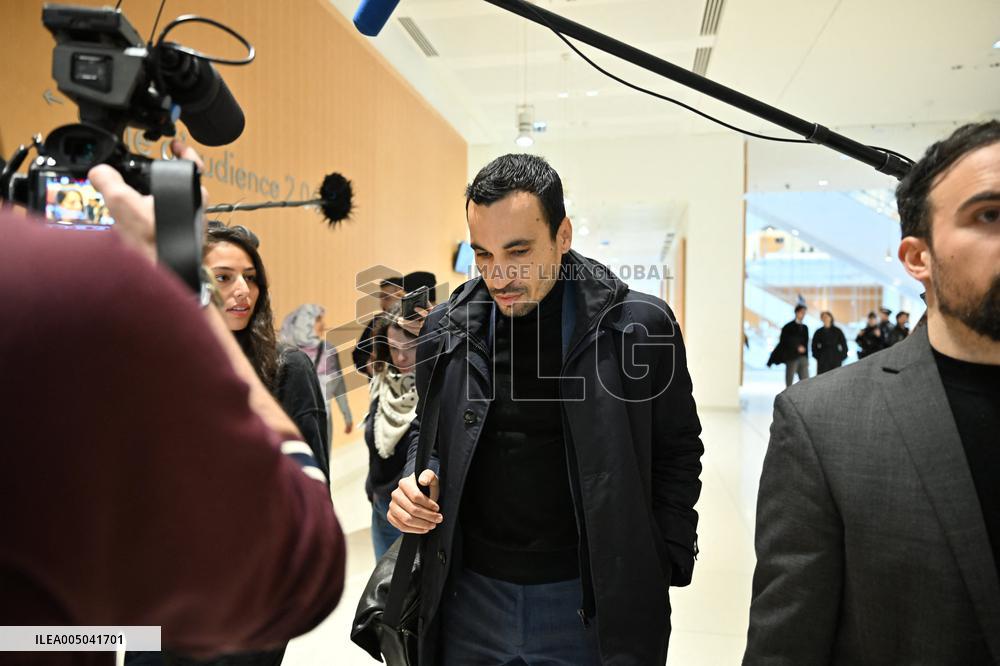 Trial on charges of promoting terrorism on social media with Mahdieh Esfandiari - Paris