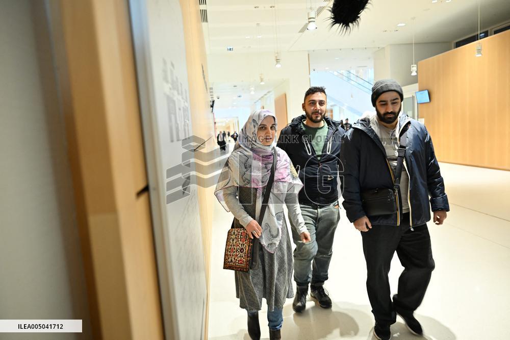 Trial on charges of promoting terrorism on social media with Mahdieh Esfandiari - Paris