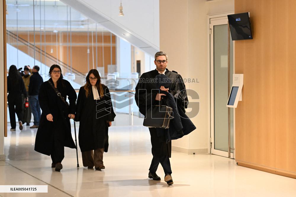 Trial on charges of promoting terrorism on social media with Mahdieh Esfandiari - Paris