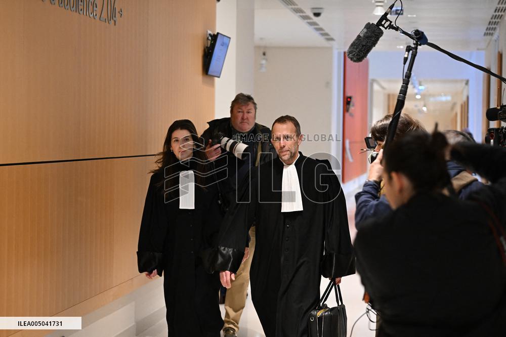 Trial on charges of promoting terrorism on social media with Mahdieh Esfandiari - Paris