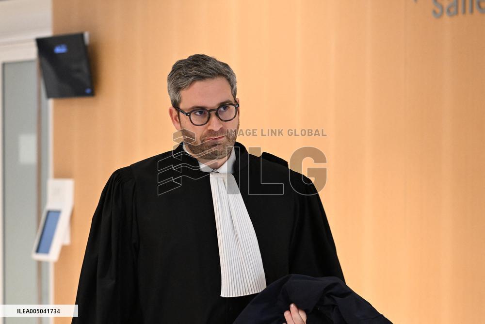 Trial on charges of promoting terrorism on social media with Mahdieh Esfandiari - Paris