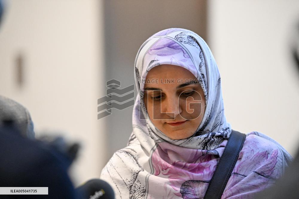 Trial on charges of promoting terrorism on social media with Mahdieh Esfandiari - Paris