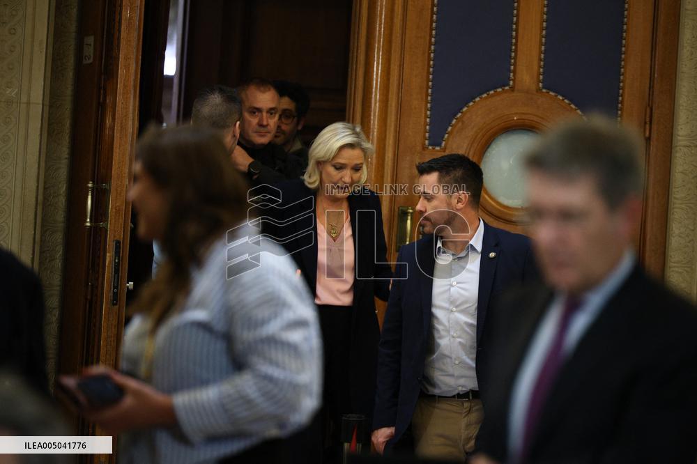 Appeal Trial of Marine Le Pen and RN’s Officials on Suspicion of Embezzlement of European Public Funds - Paris