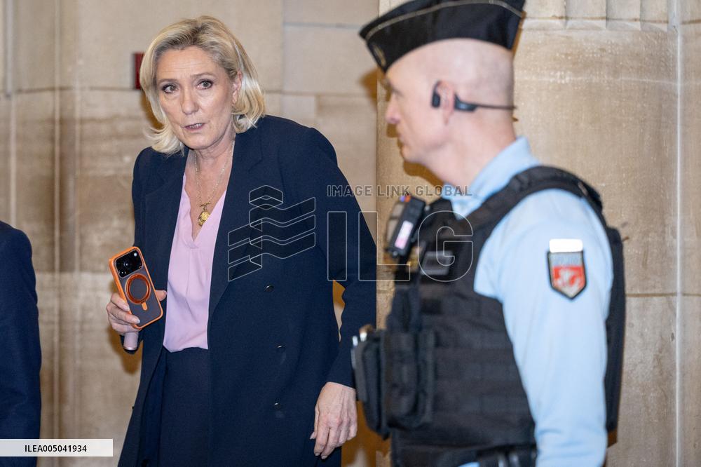 Appeal Trial of Marine Le Pen and RN’s Officials - Paris