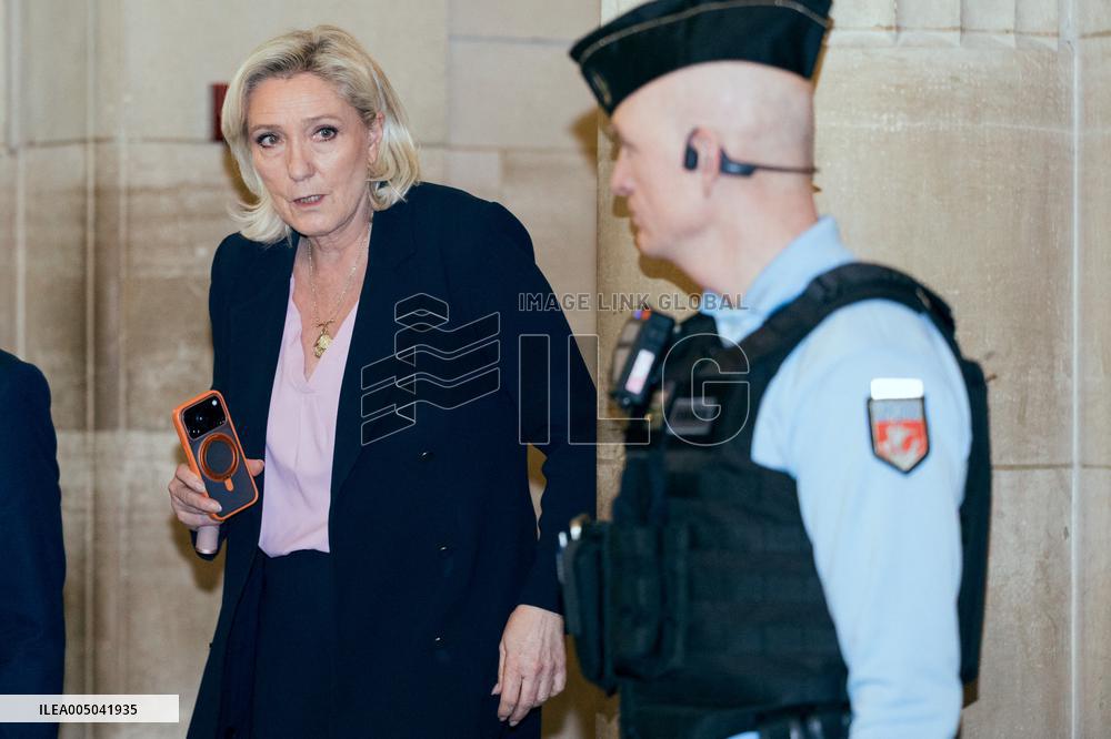 Appeal Trial of Marine Le Pen and RN’s Officials - Paris