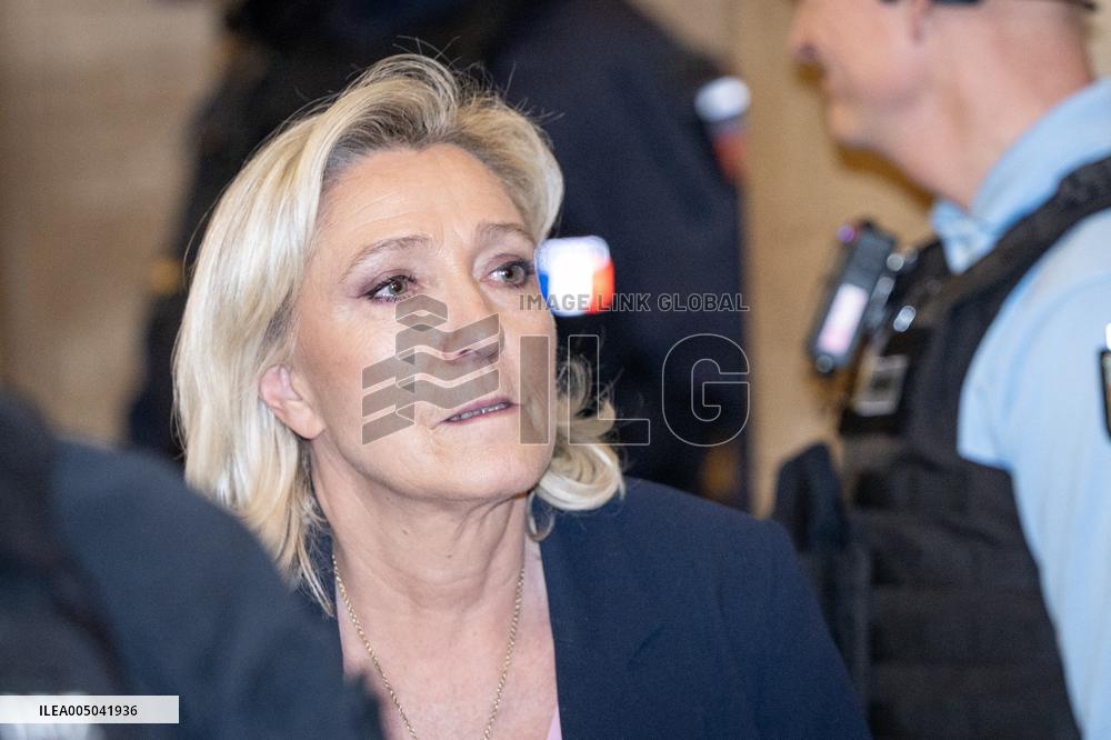 Appeal Trial of Marine Le Pen and RN’s Officials - Paris