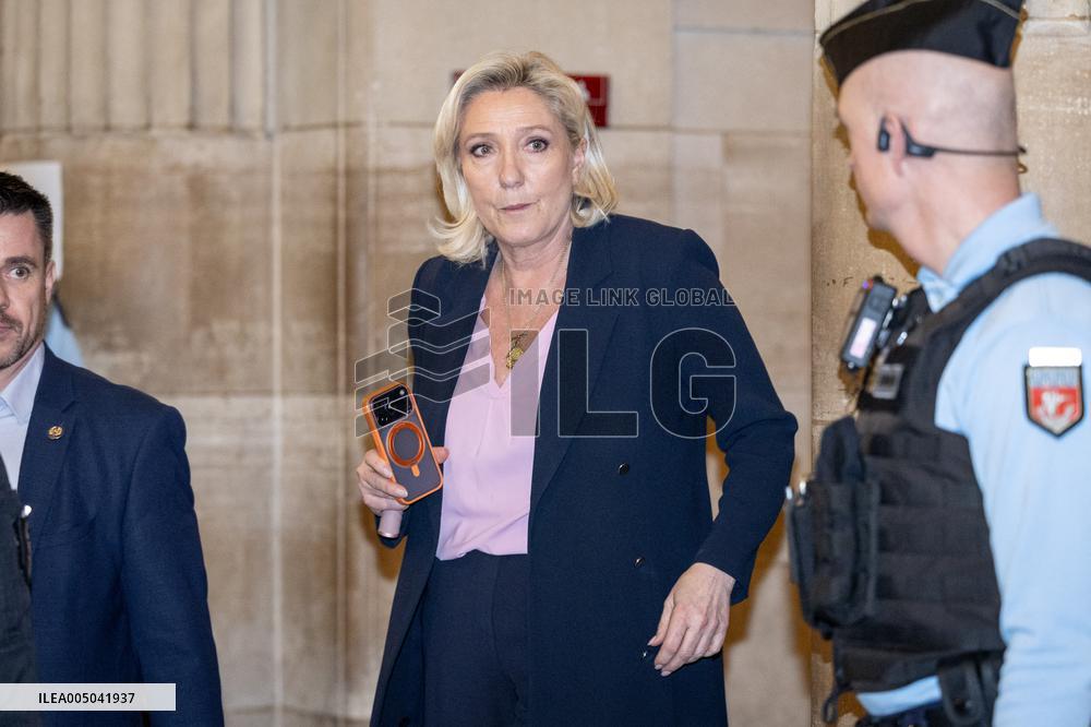 Appeal Trial of Marine Le Pen and RN’s Officials - Paris