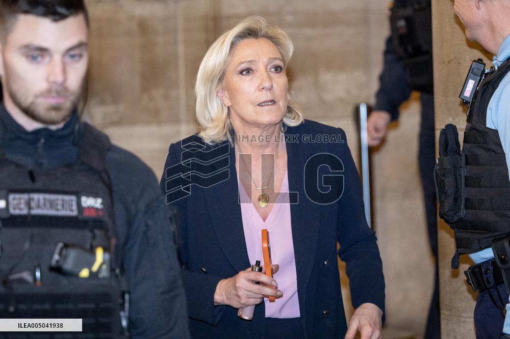 Appeal Trial of Marine Le Pen and RN’s Officials - Paris