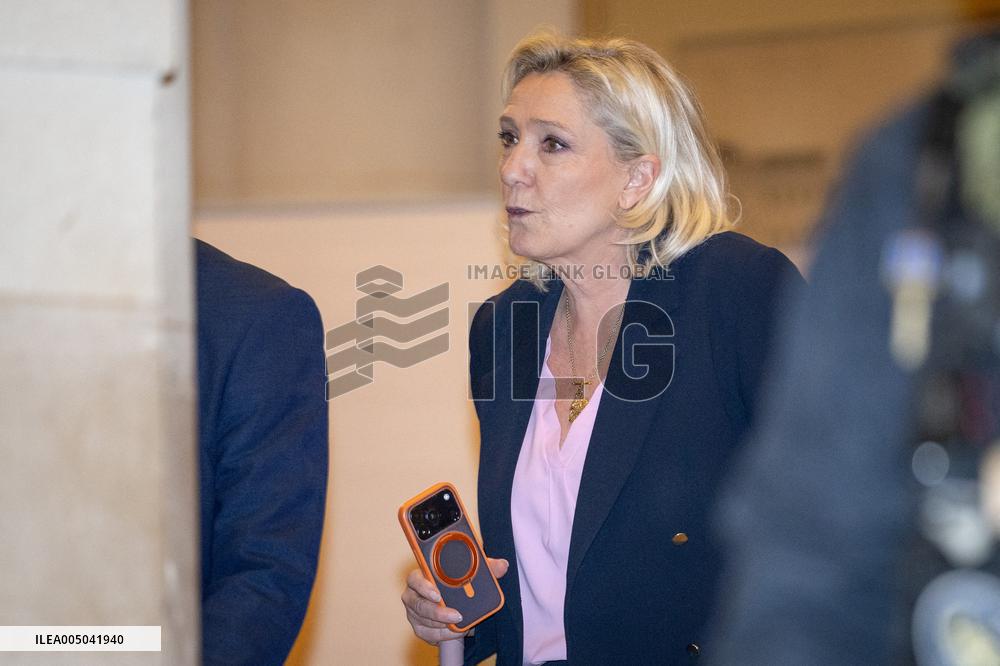 Appeal Trial of Marine Le Pen and RN’s Officials - Paris