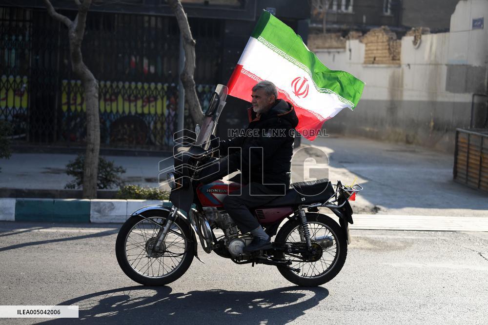 Iranian Protesters Participate in a Pro-Government Rally - Tehran