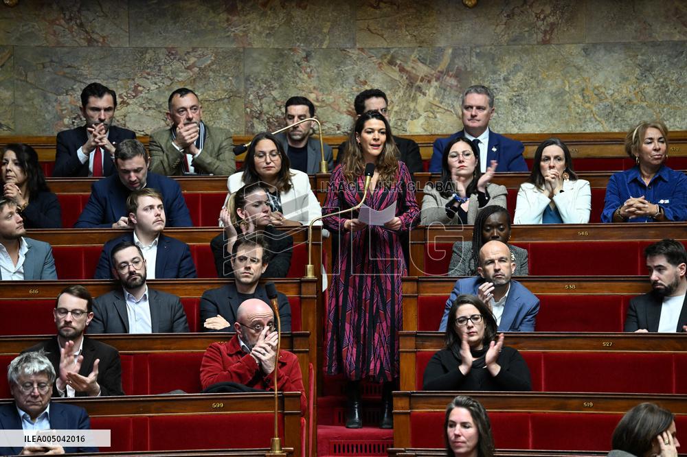 Session of Questions to The Government - Paris