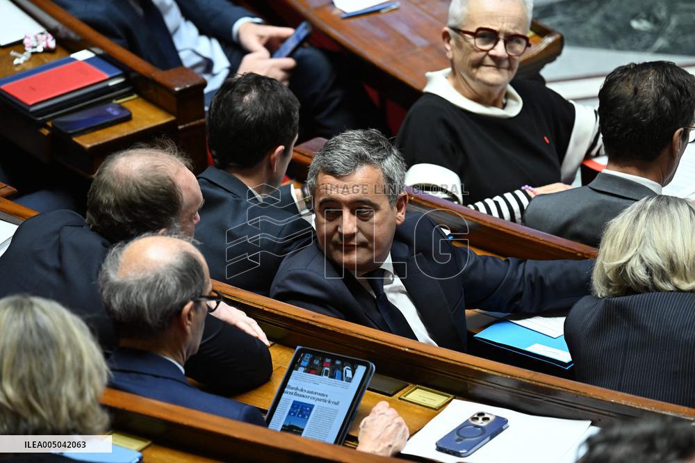 Session of Questions to The Government - Paris