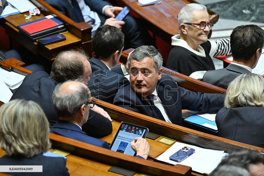 Session of Questions to The Government - Paris